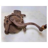 Antique Black Hawk Corn Sheller Made & Warranted