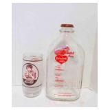 Pepsi-Cola Drinking Glass Featuring Gibson Girls