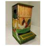 JASCO Tin Metal Wall Mount Match Stick Box Holder