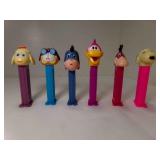 5 Pez Dispensers - 1998 Pezasaurous