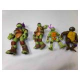 3 Playmates TMNT Teenage Mutant Ninja Turtles