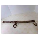 Antique Primitive Single Tree Yoke Harness Hitch