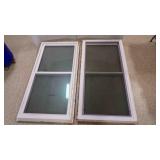Double Pane Windows: 71 3/8" x 35ï¿½, 72ï¿½" x 35ï¿½