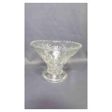 Anchor Hocking Star Of David Pattern Clear Bowl