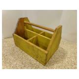 Old Handmade Tool Box Caddy 18" x 12ï¿½" x 13"