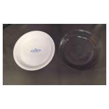 Corning Ware Blue Cornflower Pie Plate