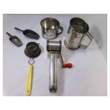 Vintage Mouli Grater Made In France wood Handle