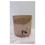 NO. 2 Terra Cotta Crock (Grease Stain - see pics)