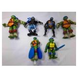 5 Playmates TMNT Teenage Mutant Ninja Turtles