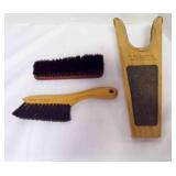 Shoe Shine Brush, National Lint Chaser Rail Brush