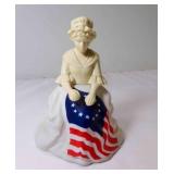 July 4, 1976 AVON Betsy Ross Figural Perfume