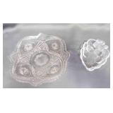 Early American Pattern Glass Bowl Rambler Candy