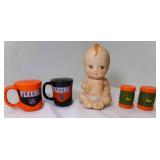 3 Salt & Pepper Shakers - Porcelain Baby