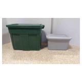 Trueliving Essentials Tote W/Lid, Rubbermaid Tote