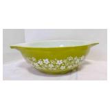 Spring Blossom Green Crazy Daisies Pyrex Bowl