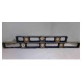Belknap USA Blue Grass Metal Bubble Levels 18" &