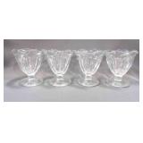 4 Anchor Hocking Tulip Dessert Ice Cream Sundae