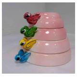 Vintage MCM Menschik Goldman, Inc. Porcelain Pink