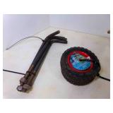 4 Concrete Bent Anchor Bolts & 2 6" Lawn Mower