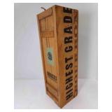 Bookers True Barrel Bourbon Box Empty