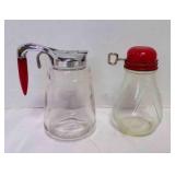 Vintage Style nut Grinder & A Vintage Glass