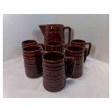 Marcrest Oven Proof Stoneware Large Pitcher