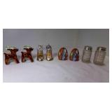 4 Pair of Salt & Pepper Shakers - Porcelain Deer
