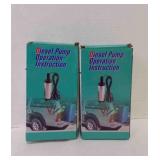2 Boxes of Diesel pump Operation Instruction
