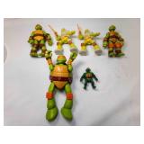 4 Playmates TMNT Teenage Mutant Ninja Turtles