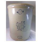 Antique 8 Gallon Crock Western Stoneware Company