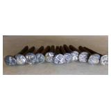 11 Vintage Railroad Date Nails - 