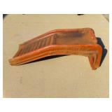 12" High - Metal Car Ramps - Rust & Patina