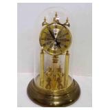 Haller Anniversary Clock with Glass Dome