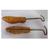 2 wood Cobbler Shoe Stretcher