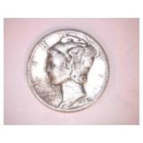 1945-D Silver Mercury Dime