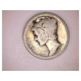 1920 Silver Mercury Dime