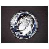2001-S Roosevelt Dime