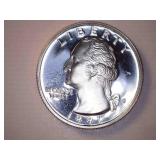 1991-S Washington Quarter