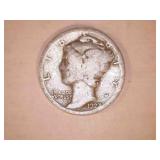 1923 Silver Mercury Dime