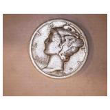 1943-D Silver Mercury Dime
