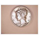 1942 Silver Mercury Dime