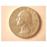 1952-D Silver Washington Quarter