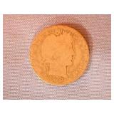 1907-O Silver Barber Quarter