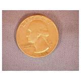 1964-D Silver Washington Quarter