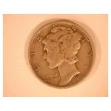 1945-S Silver Mercury Dime