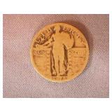 1928 Silver Standing Liberty Quarter