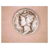 1935 Silver Mercury Dime