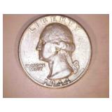 1944 Silver Washington Quarter