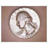 1947 Silver Washington Quarter