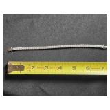Vanna K Sterling Silver Tennis Bracelet